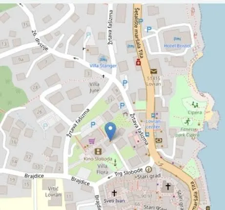 דירה Knezgrad לובראן